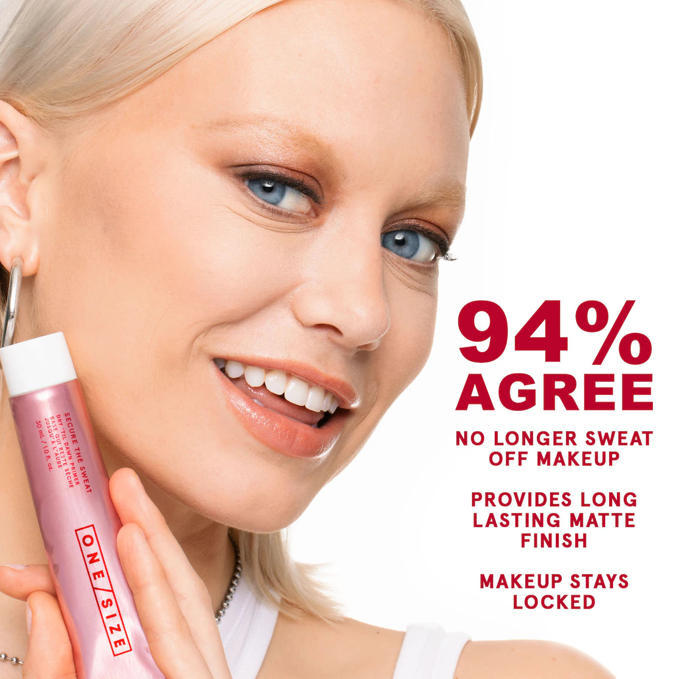 One Size- Secure the sweat waterproof mattifying primer